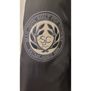 Vintage Sean John Jacket Reversible Puffer XXL Black Stamina‎ Patch Rare Irony